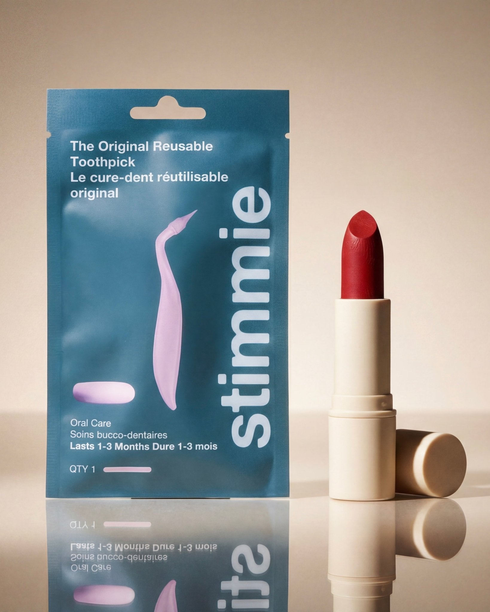 Single in Lilac - The Original Reusable Toothpick QTY 1 - shopstimmie